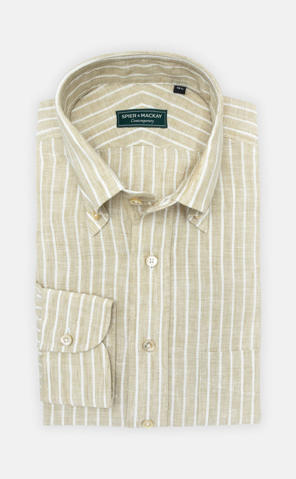 Mens long sleeve button down