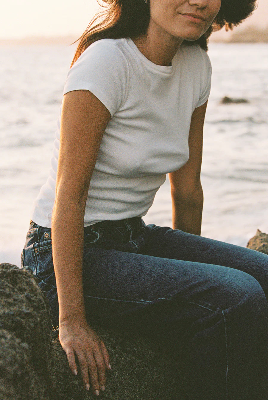 Women's mid weight slim T shirt