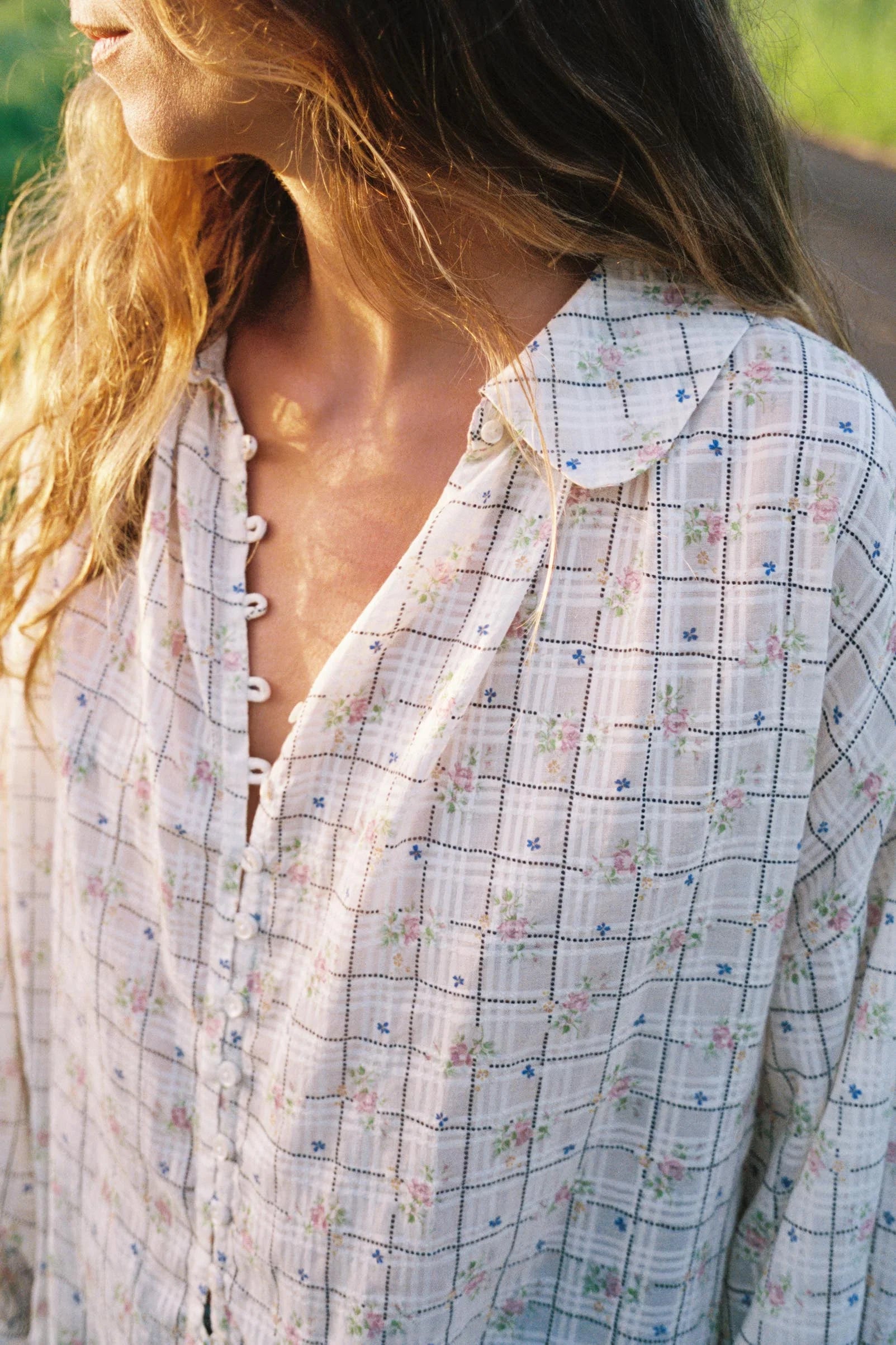 Women's Long sleeve button up