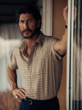 Mens short sleeve button down