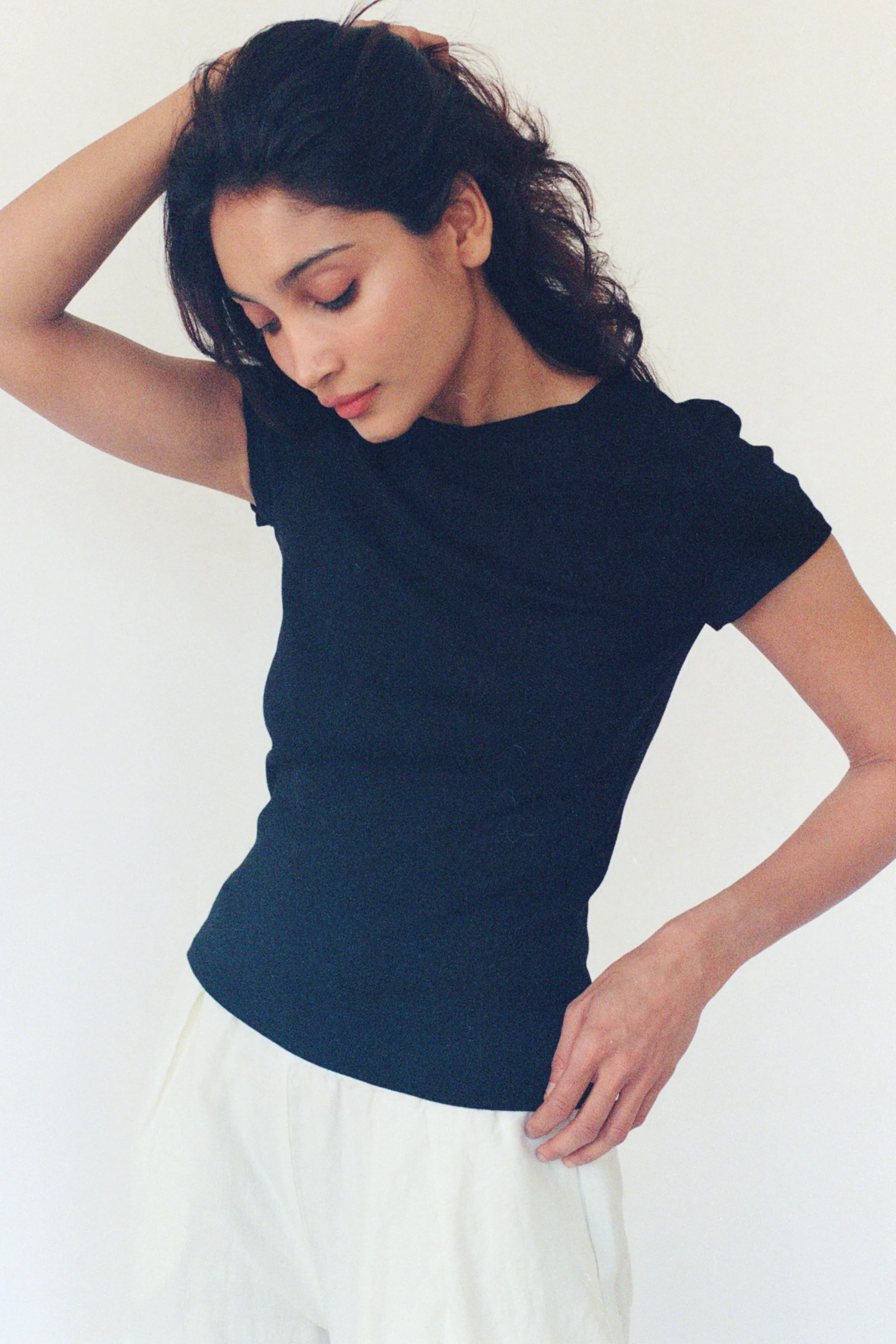 Women's mid weight slim T shirt